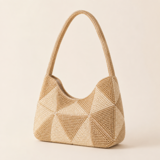 Dune Geometric Shoulder Bag