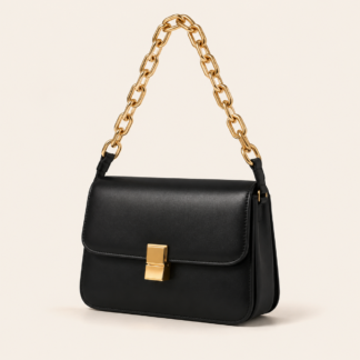 Black Onyx Chain Bag